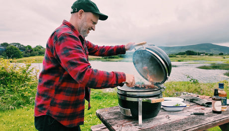 Dingle Lamm - gegrillte Lammkoteletts mit Salicorne, Wildthymian & einem Hauch Irland