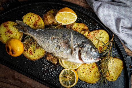 Dorade mit Kartoffeln