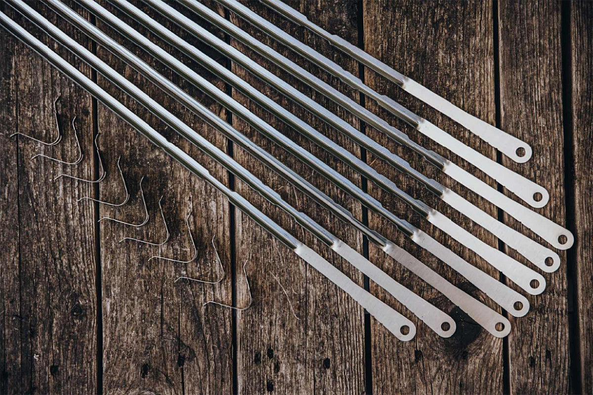 Rotisserie Spiesse (Set 9 Stk.) .66 (LeCHEF)