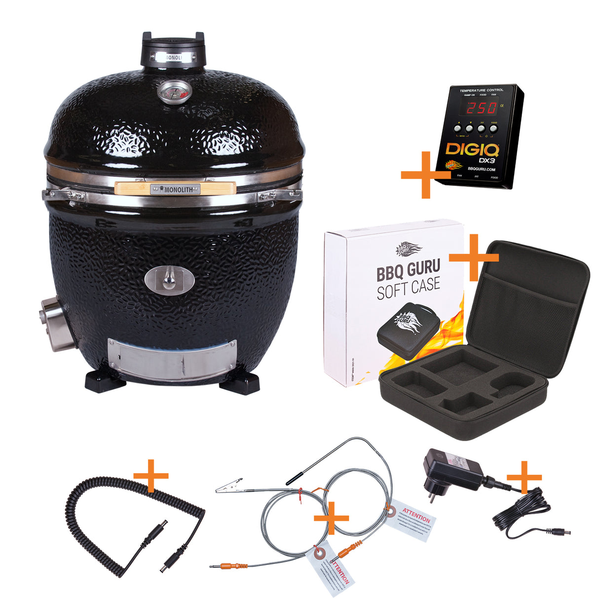 LeCHEF 2.0 BBQ GURU CONTROLLER-BUNDLE OHNE GESTELL